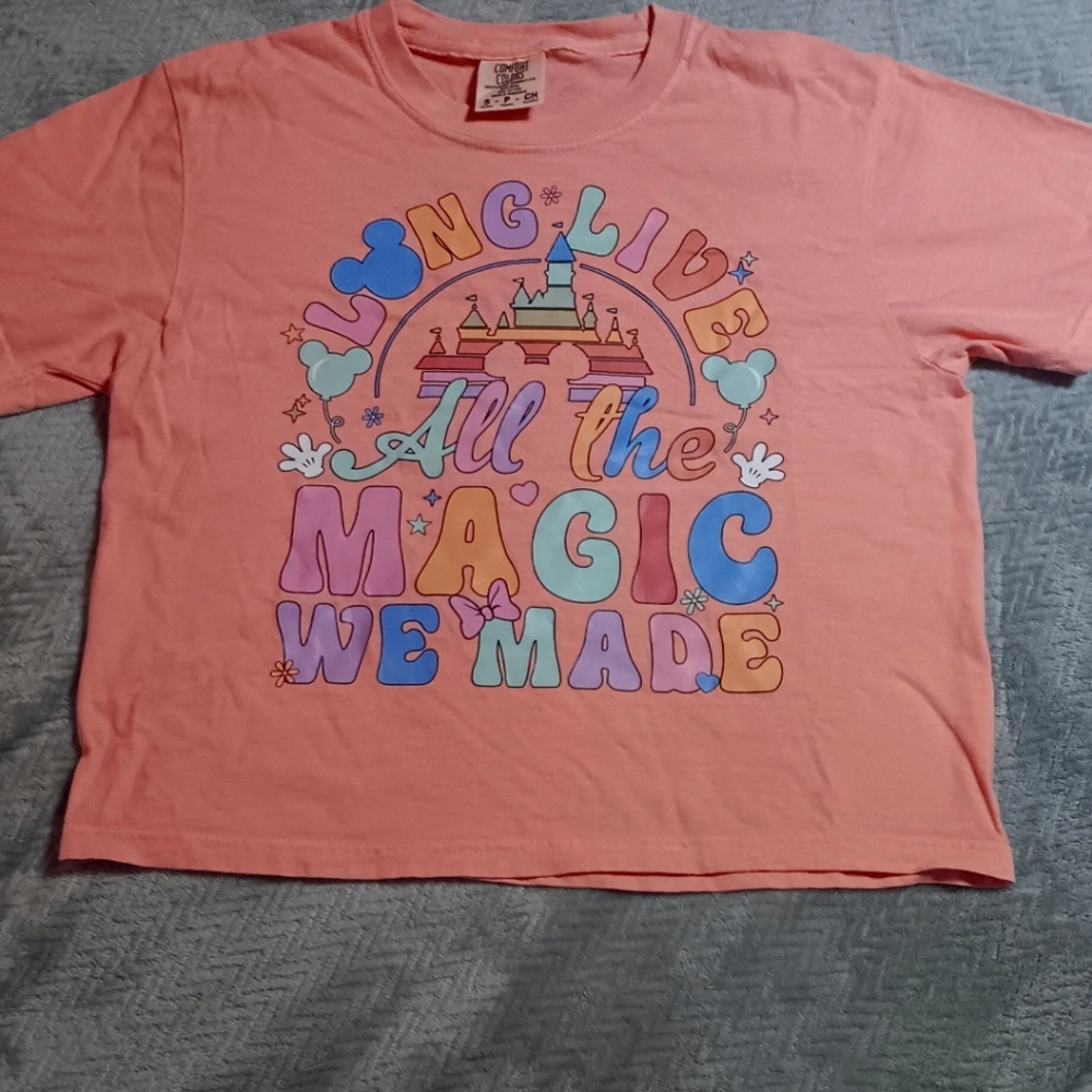 Disney Park Tee -Coral